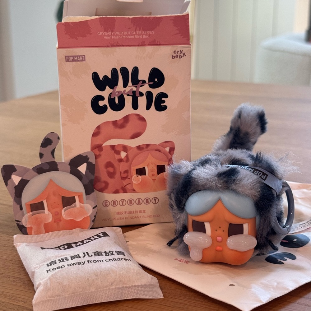 Pop Mart CryBaby - Wild but Cutie - Denim Cutie